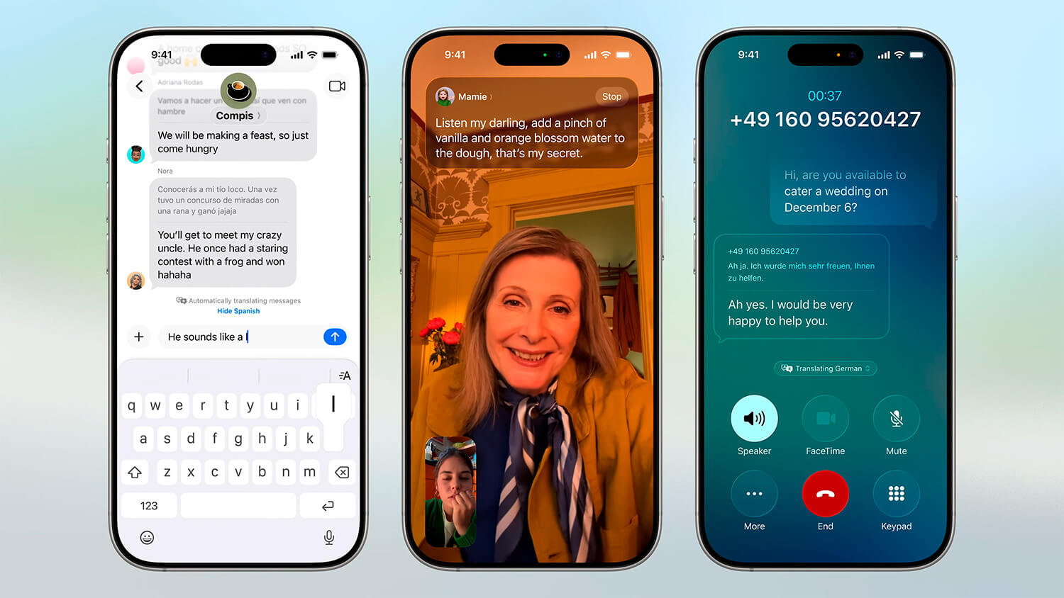 iOS 26 Tradução ao Vivo