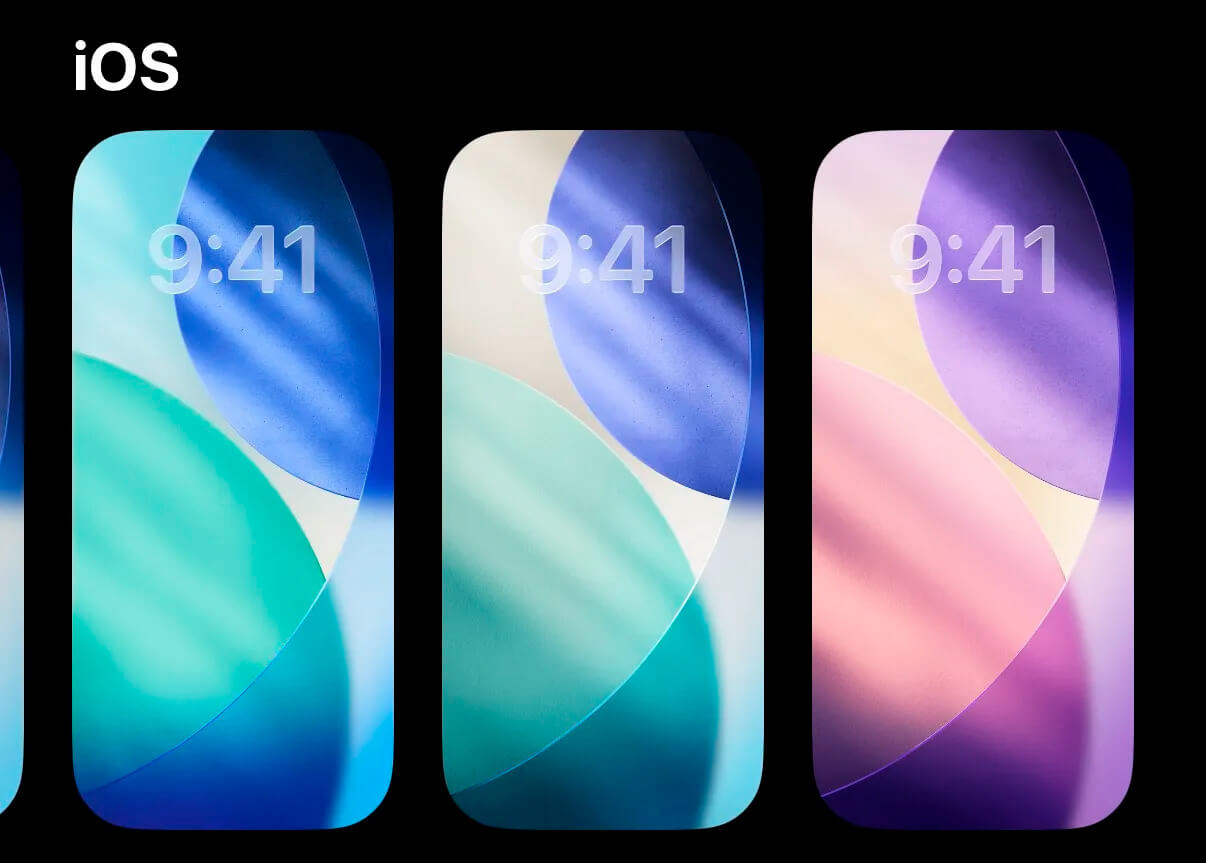 Wallpapers iOS 26