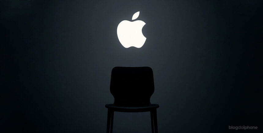 Espaço vazio no design da Apple