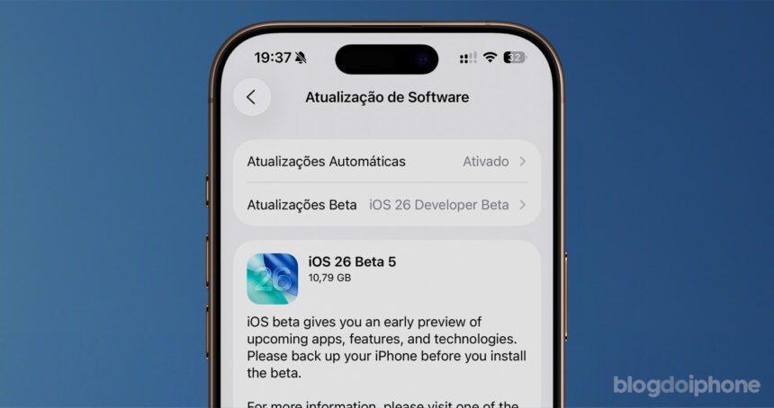 iOS 26 beta 5